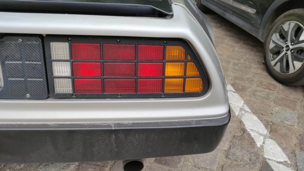 DeLorean w Malborku. Wideo i zdjęcia