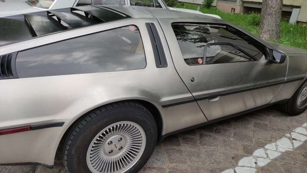 DeLorean w Malborku. Wideo i zdjęcia