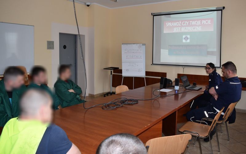 Malbork. Świadomy kierowca – program edukacyjny w Zakładzie Karnym.