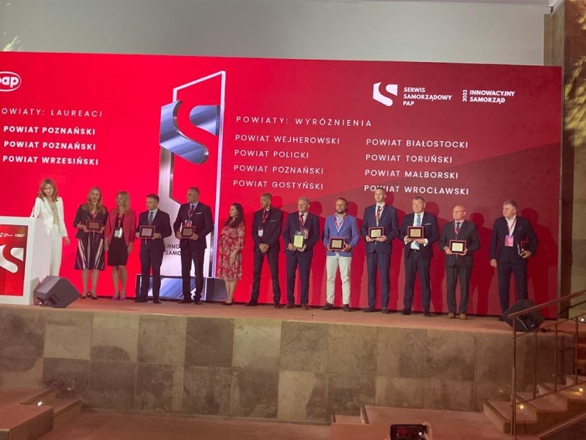 Malbork. Powiat wyróżniony w konkursie Innowacyjny Samorząd 2023.
