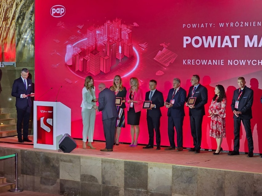 Malbork. Powiat wyróżniony w konkursie Innowacyjny Samorząd 2023.