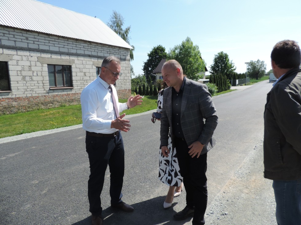 Powiat nowodworski. Koniec przebudowy drogi w Żelichowie.