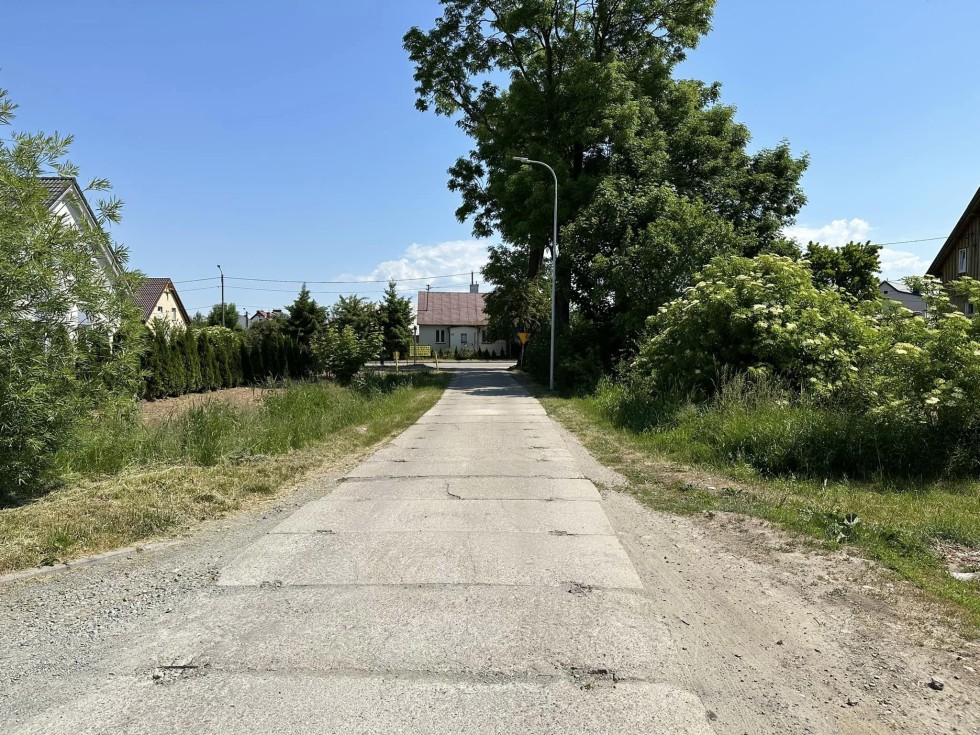 Lawendowa, Fiołkowa i Makowa w Nowym Dworze Gdańskim do przebudowy. Dodatkowo na całej Lawendowej są już światłowody.