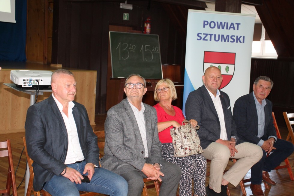 Powiat sztumski. Młodzież to nasza przyszłość - spotkanie z samorządowcami.
