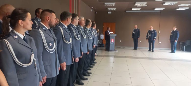 Sztum. Uroczysta zbiórka z okazji powołania Komendanta i jego Zastępcy.