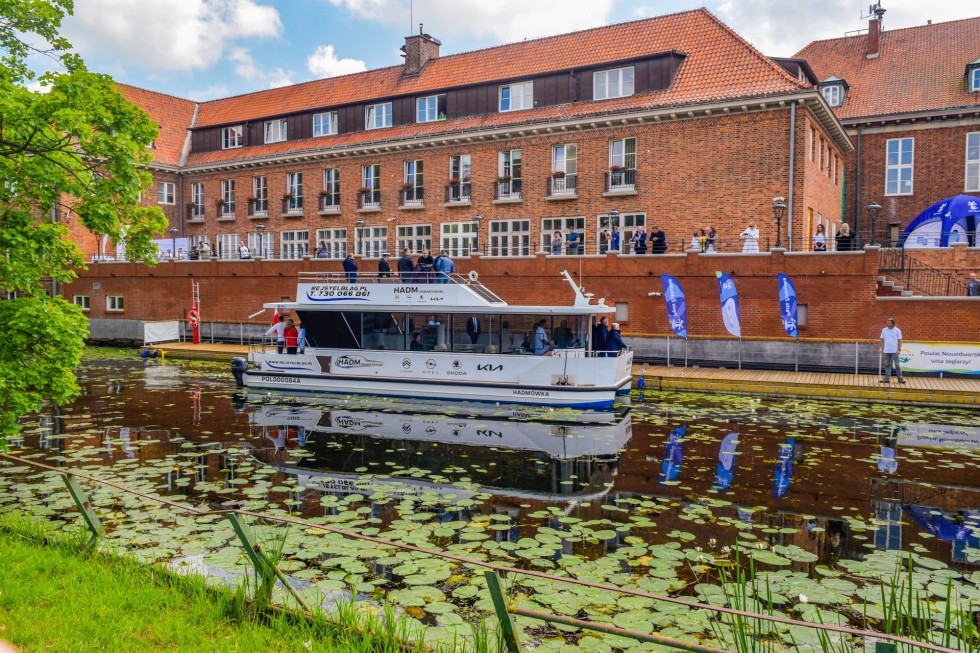 Przystań nad Tugą w Nowym Dworze Gdańskim oficjalnie otwarta.