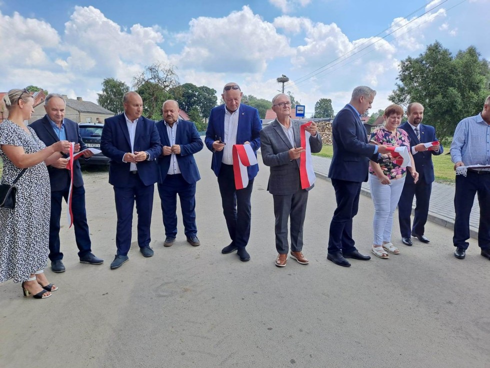 Powiat sztumski. Oficjalne otwarcie drogi Pronie – Tabory.