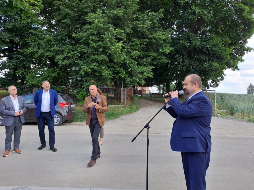 Powiat sztumski. Oficjalne otwarcie drogi Pronie – Tabory.