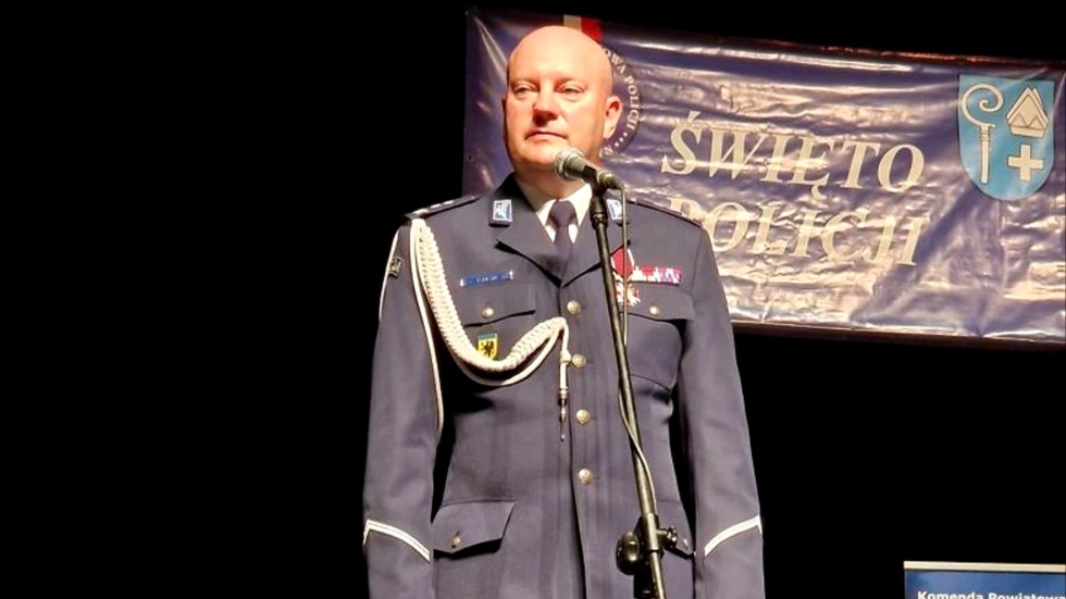 Wspólne obchody Święta Policji funkcjonariuszy ze Sztumu i Kwidzyna.