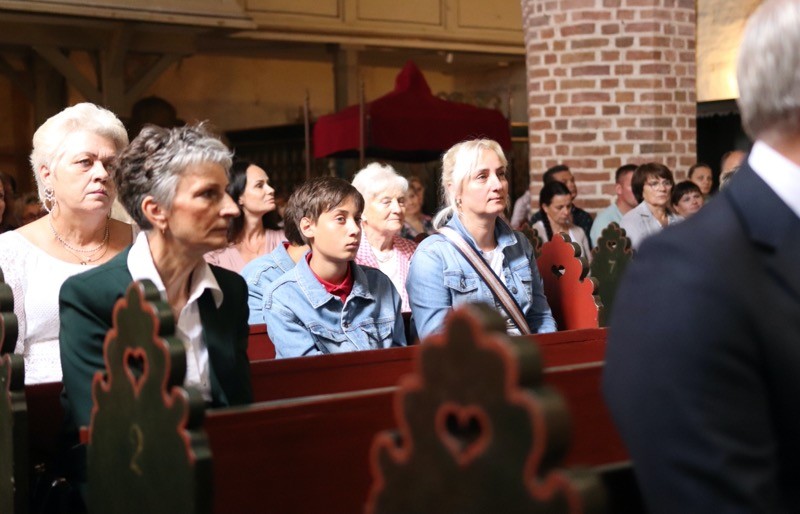 Gmina Miłoradz. Święto plonów - rozstrzygnięcie konkursu na wieniec i chleb dożynkowy.