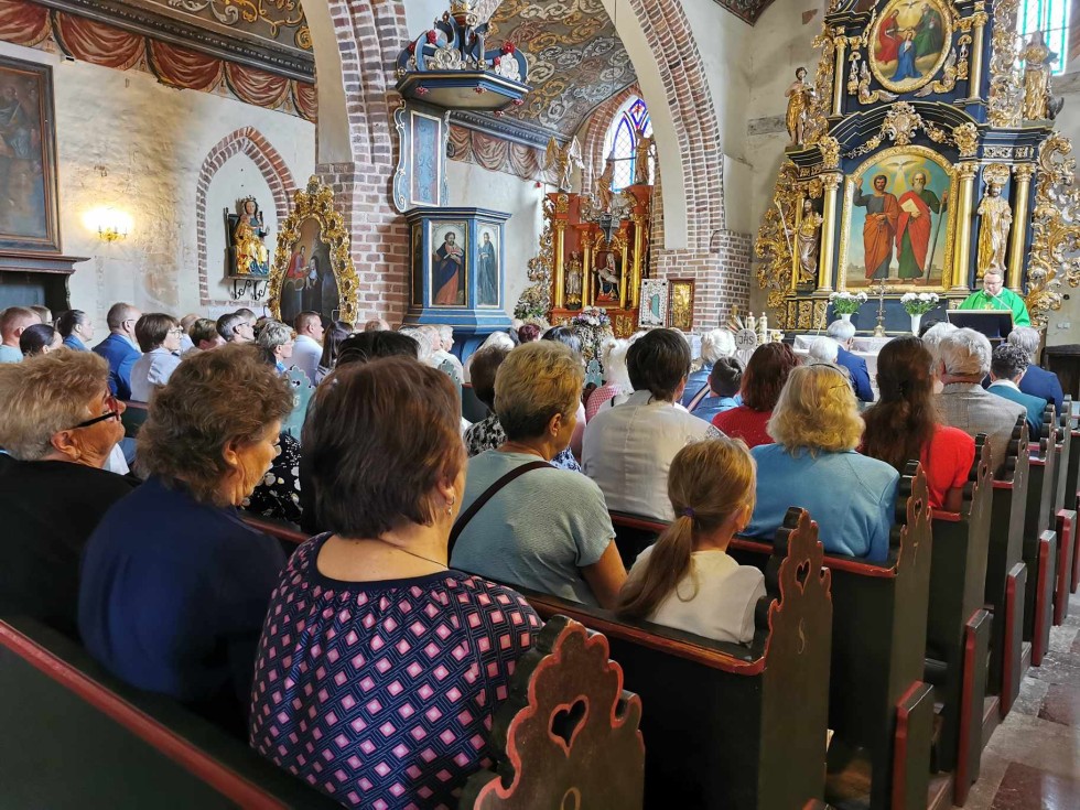 Gmina Miłoradz. Święto plonów - rozstrzygnięcie konkursu na wieniec i chleb dożynkowy.