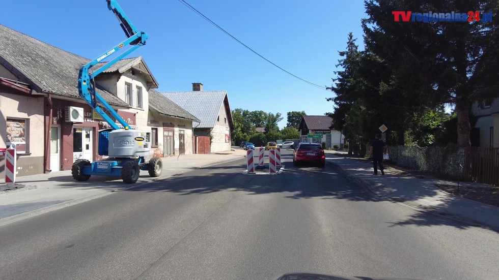 Przebudowa DW501 Sztutowo – Kąty Rybackie. Zobacz postęp prac na modernizowanym odcinku.