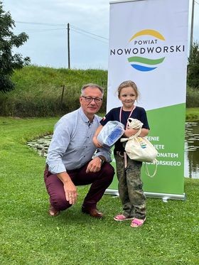 Powiat nowodworski. Zakończenie lata z wędką – zawody wędkarskie dla dzieci i młodzieży.