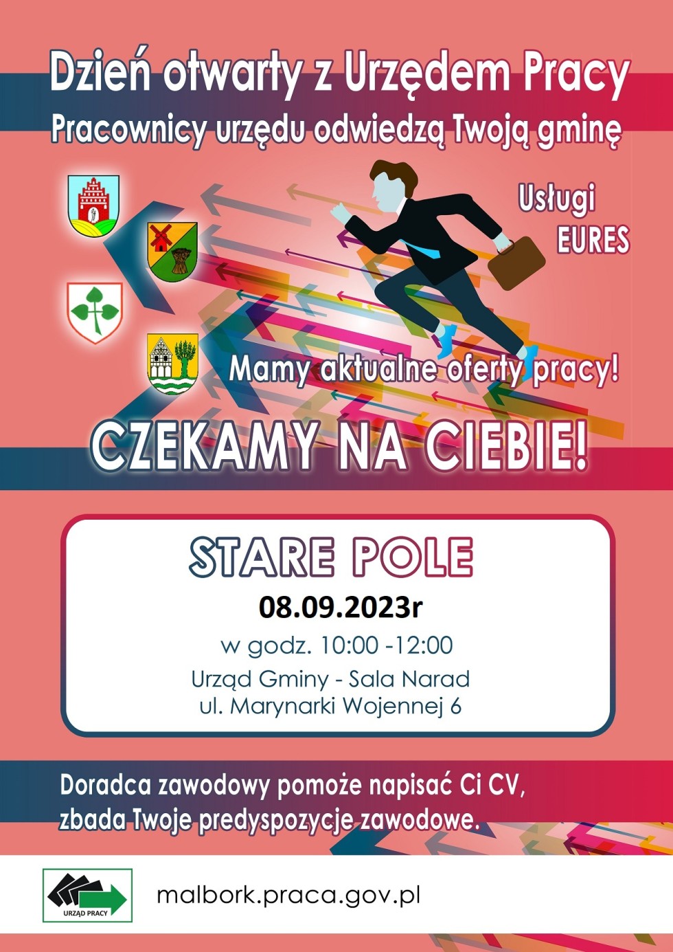 Gmina Stare Pole. Dzień Otwarty Powiatowego Urzędu Pracy.