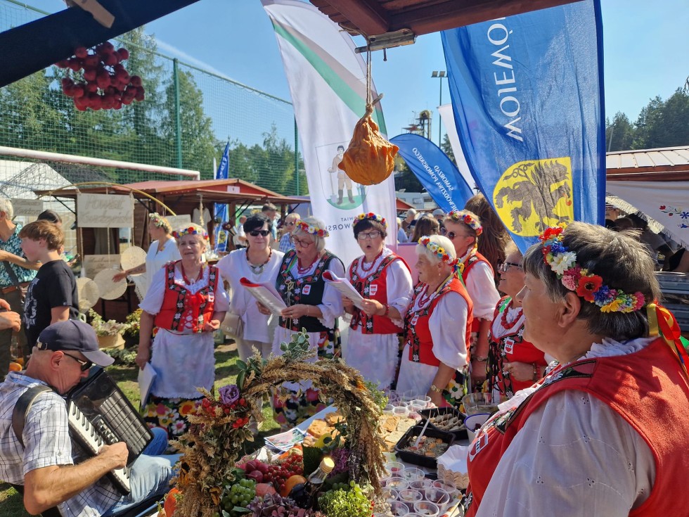 Powiat Sztumski na Pomorskim Święcie Plonów w Szemudzie. Zdjęcia