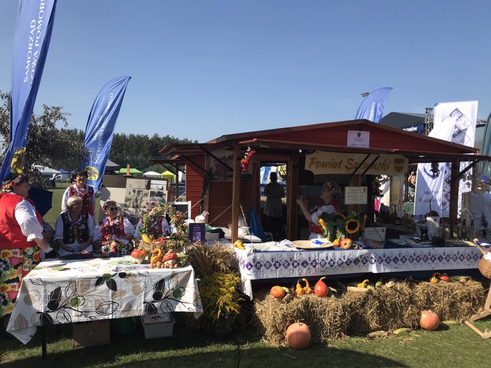 Powiat Sztumski na Pomorskim Święcie Plonów w Szemudzie. Zdjęcia