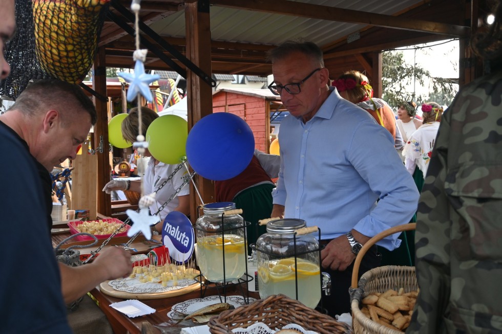 Powiat Nowodworski na Dożynkach Wojewódzkich w Szemudzie.