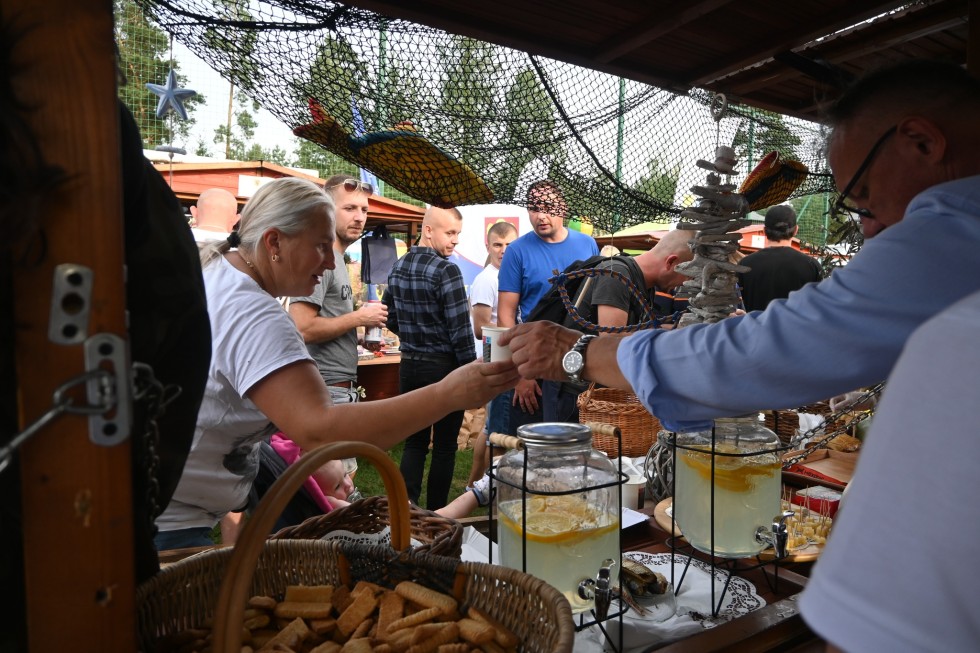Powiat Nowodworski na Dożynkach Wojewódzkich w Szemudzie.