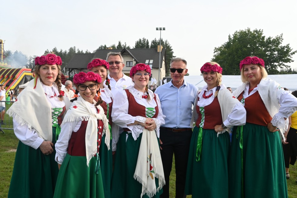 Powiat Nowodworski na Dożynkach Wojewódzkich w Szemudzie.