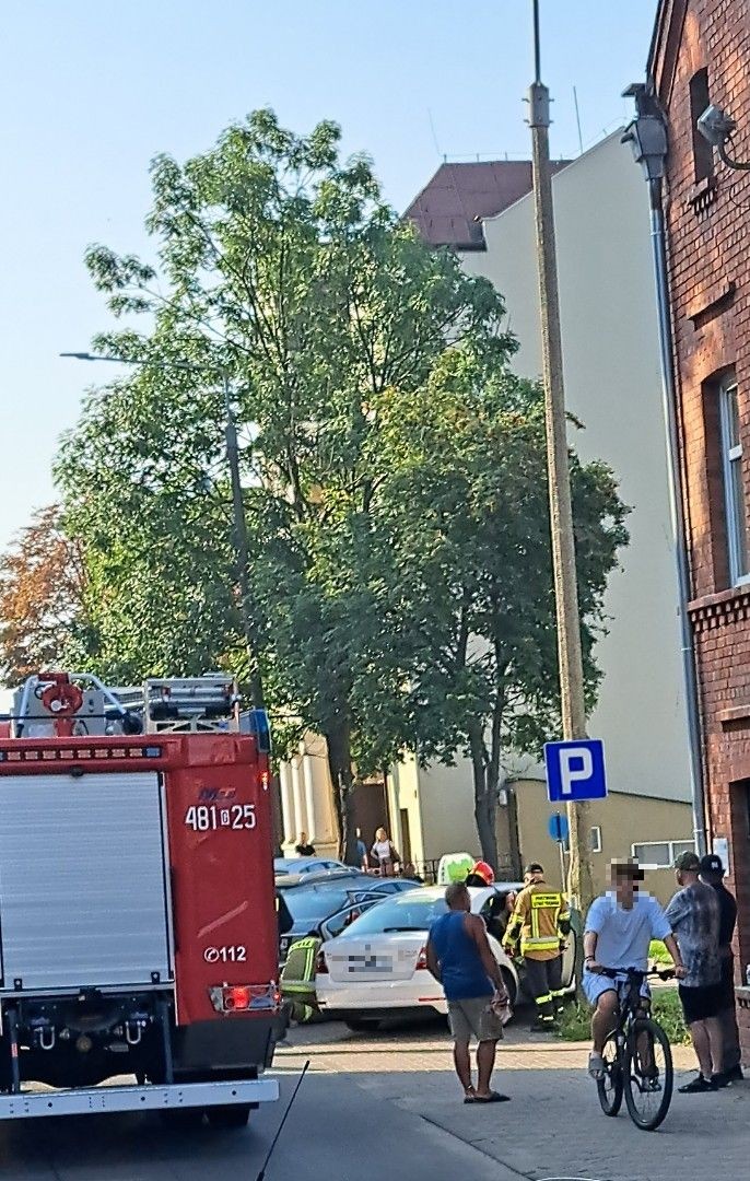 Malbork. Zderzenie dwóch osobówek - jedna osoba trafiła do szpitala.