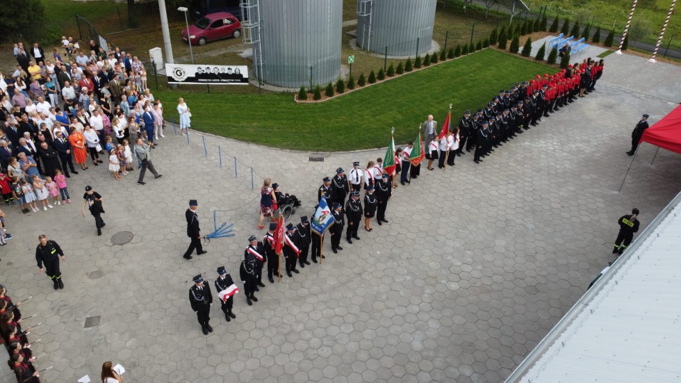 Powiat sztumski. Otwarcie nowej remizy OSP Stary Targ.
