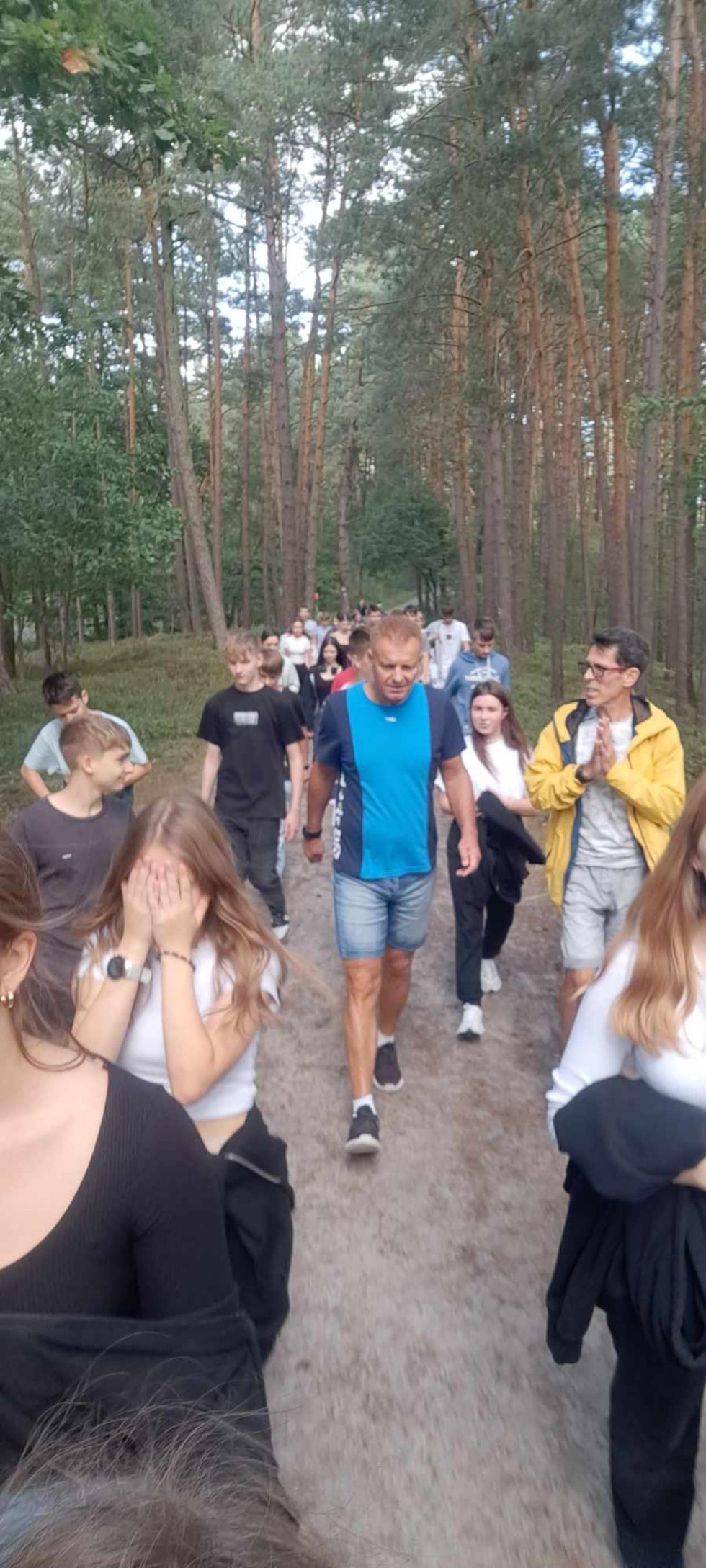 Malbork. Integracja klas pierwszych I LO nad morzem.