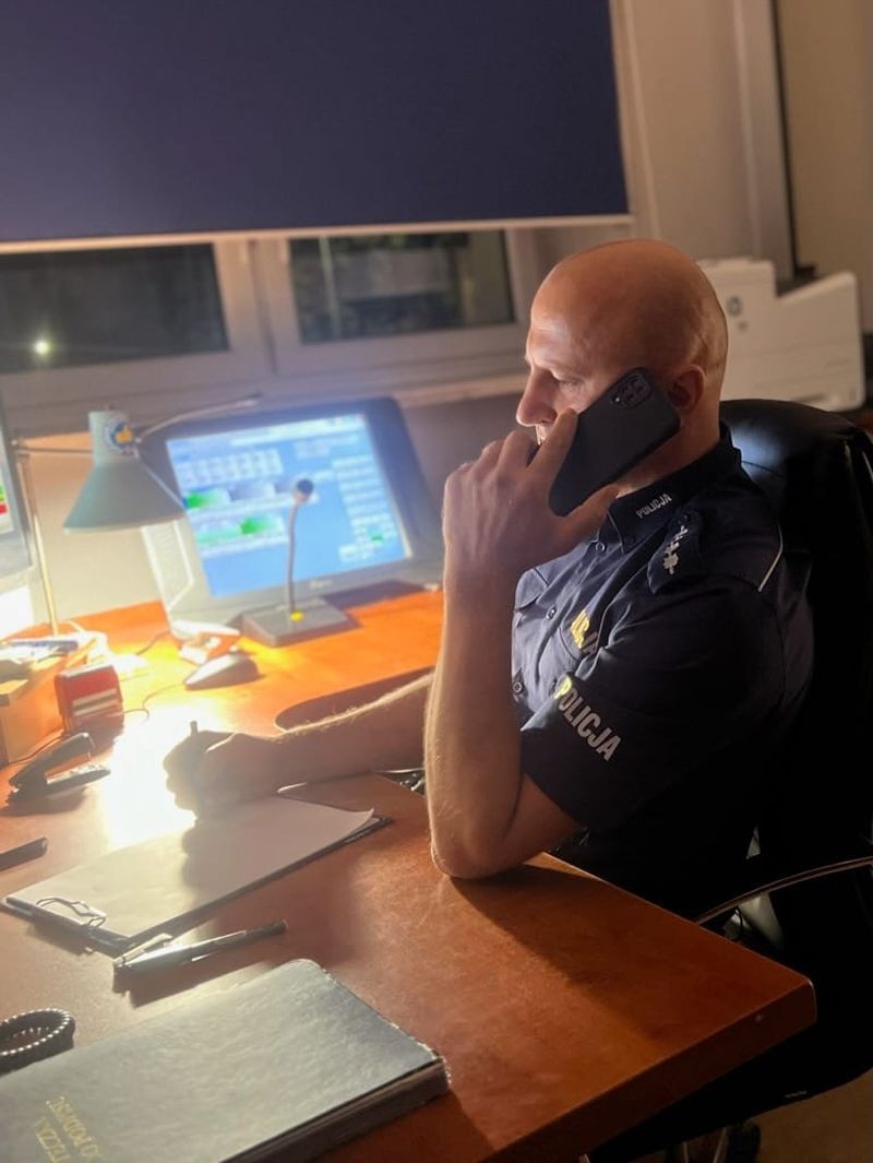 Malbork. Mężczyzna chciał popełnić samobójstwo – uratował go dyżurny policji.