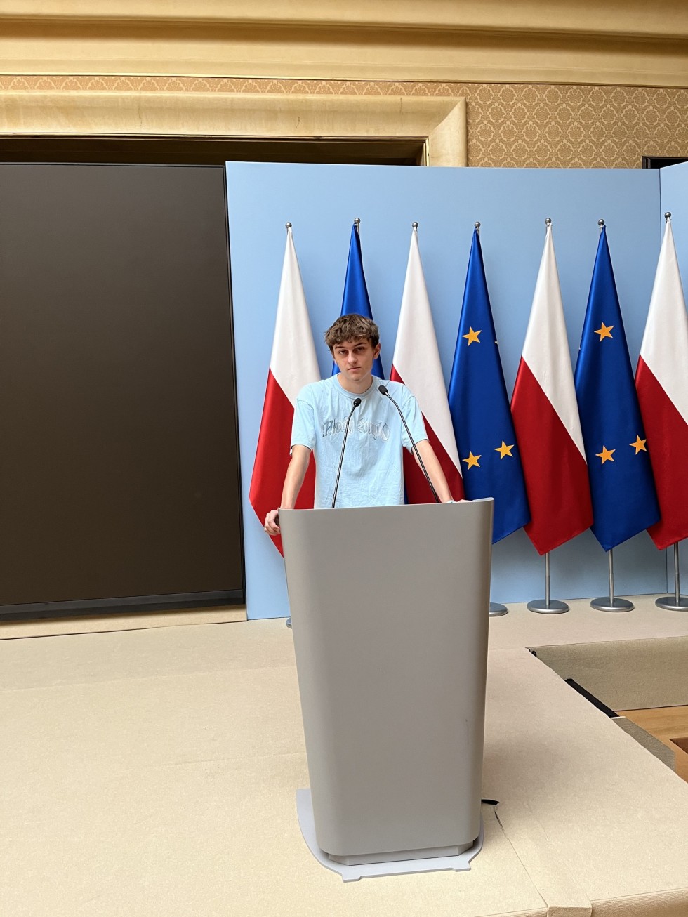 Powiat sztumski. Uczniowie szkół ponadpodstawowych z wizytą w Sejmie RP.