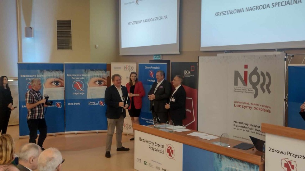 Bezpieczny Szpital Przyszłości - wśród laureatów Powiatowe Centrum Zdrowia w Malborku.