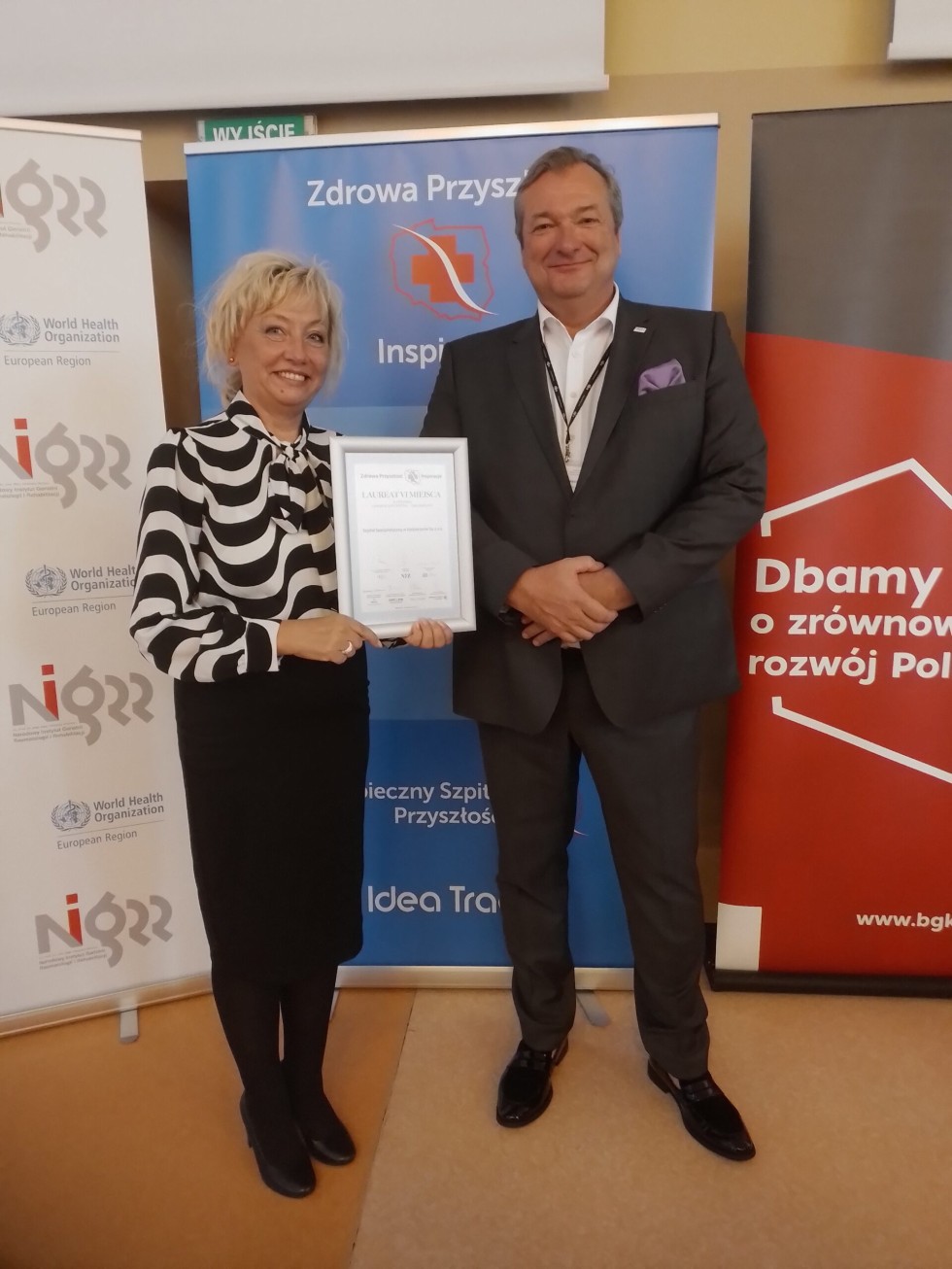 Bezpieczny Szpital Przyszłości - wśród laureatów Powiatowe Centrum Zdrowia w Malborku.