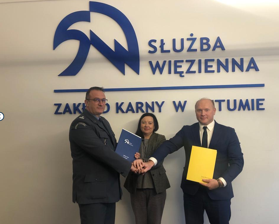 Sztum. Osadzeni w Zakładzie Karnym będą mogli podjąć pracę – podpisano umowę dotyczącą ich zatrudnienia.