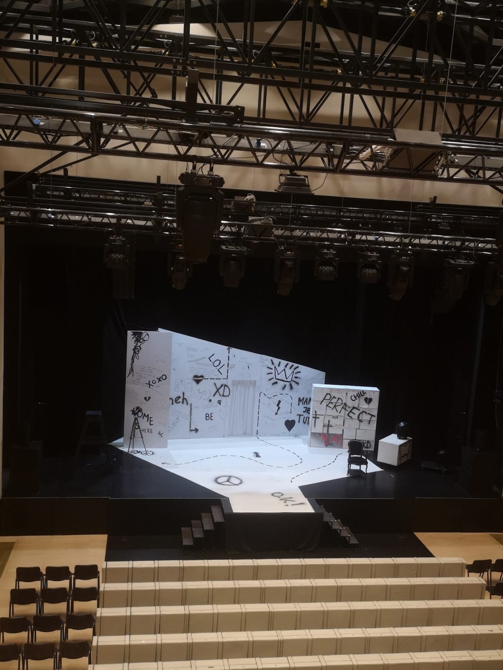 Malbork. Uczniowie II LO z wizytą w Teatrze Szekspirowskim.