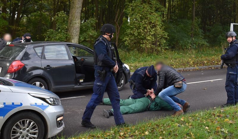Malbork. Ucieczka osadzonego z zakładu karnego - ćwiczenia służb mundurowych.