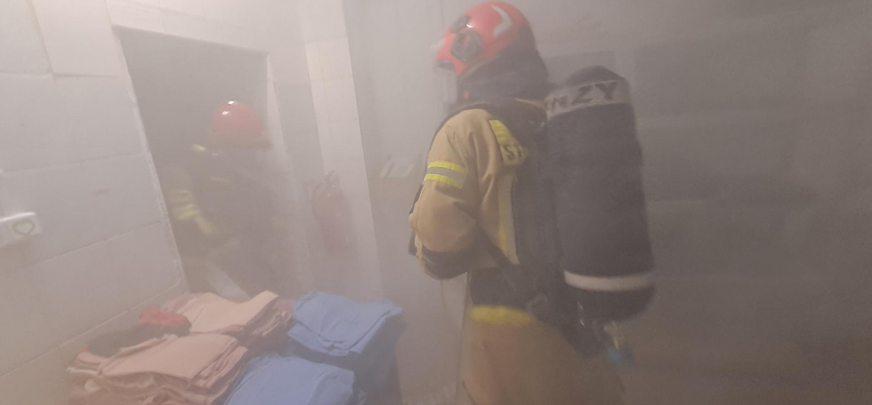 Malbork. Ucieczka osadzonego z zakładu karnego - ćwiczenia służb mundurowych.