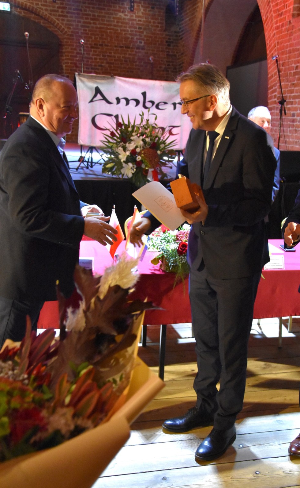 Muzeum Zamkowe z nagrodą Zasłużony dla Miasta Malborka.