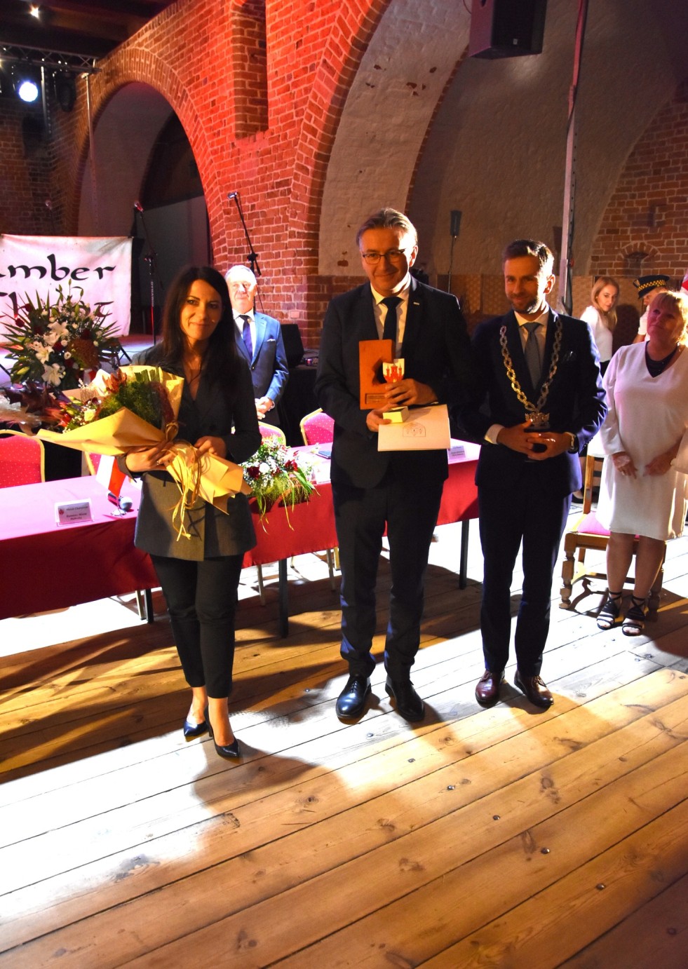 Muzeum Zamkowe z nagrodą Zasłużony dla Miasta Malborka.