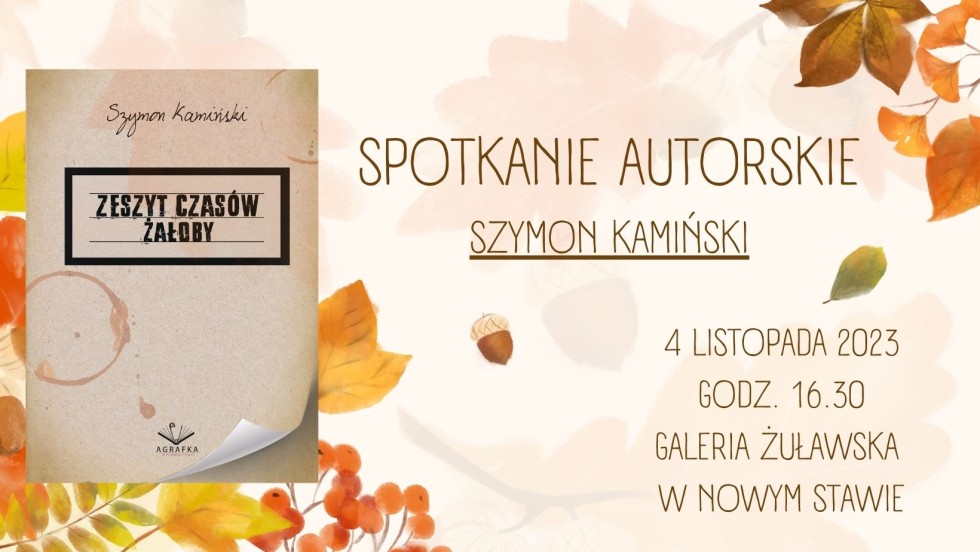 Chwile bywają ulotne - wywiad z Szymonem Kamińskim.