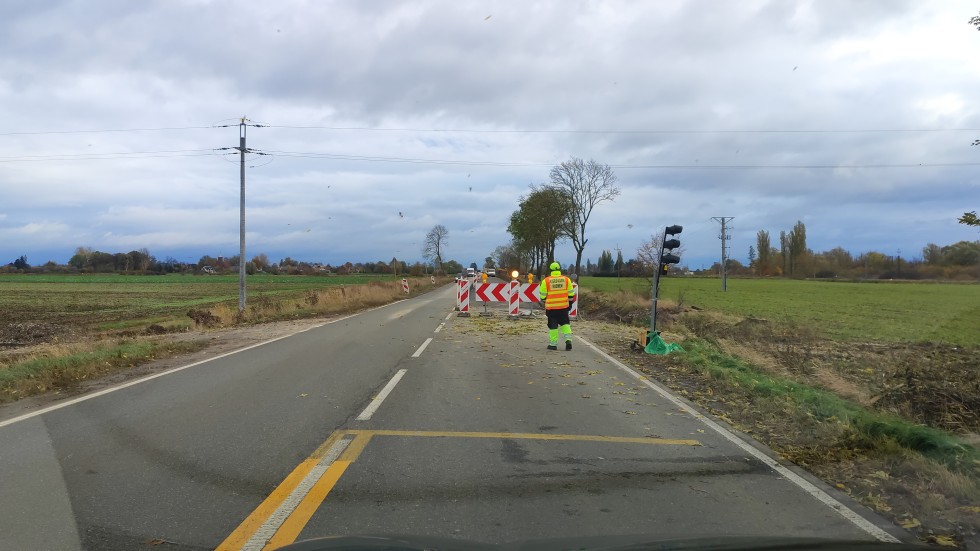 Przebudowa DK22. Odcinek Malbork - Stare Pole. Zobacz postęp prac listopad 2023 - wideo