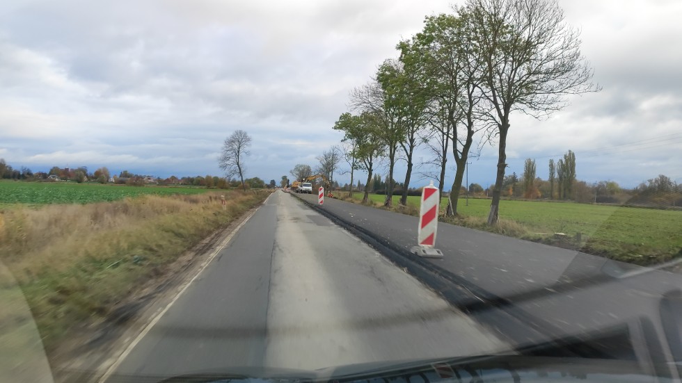 Przebudowa DK22. Odcinek Malbork - Stare Pole. Zobacz postęp prac listopad 2023 - wideo