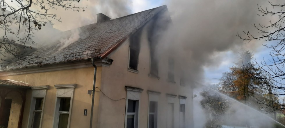 Powiat sztumski. Śmierć w płomieniach – jedna osoba zginęła w pożarze budynku w Cygusach.