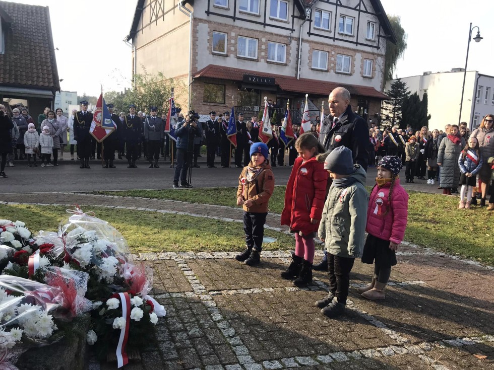 Obchody odzyskania przez Polskę Niepodległości w Nowym Dworze Gdańskim.