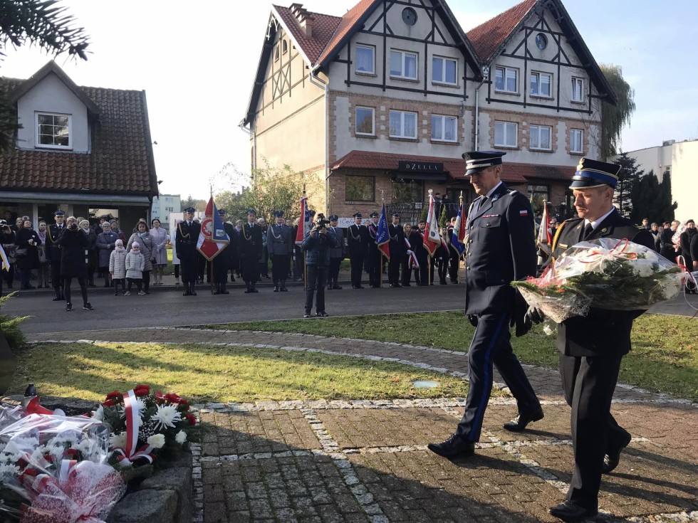 Obchody odzyskania przez Polskę Niepodległości w Nowym Dworze Gdańskim.