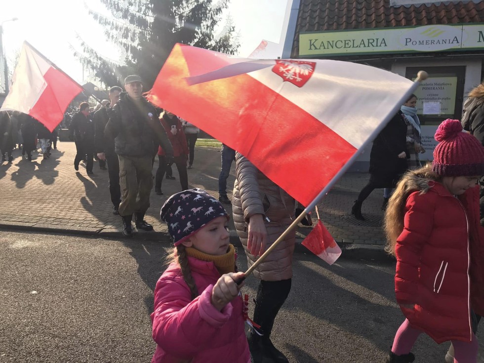 Obchody odzyskania przez Polskę Niepodległości w Nowym Dworze Gdańskim.
