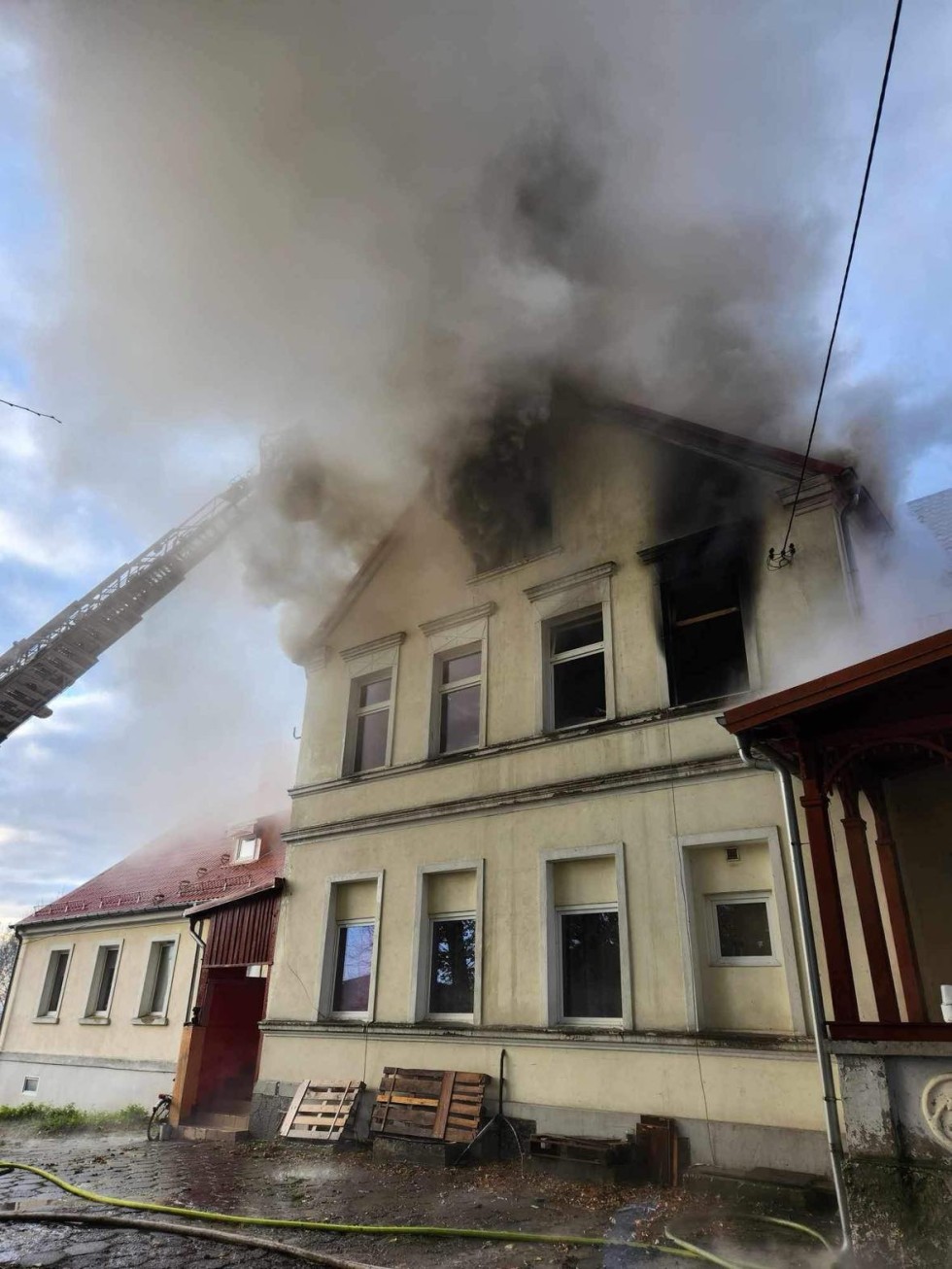 Śmiertelny pożar w Cygusach – raport sztumskich służb mundurowych.