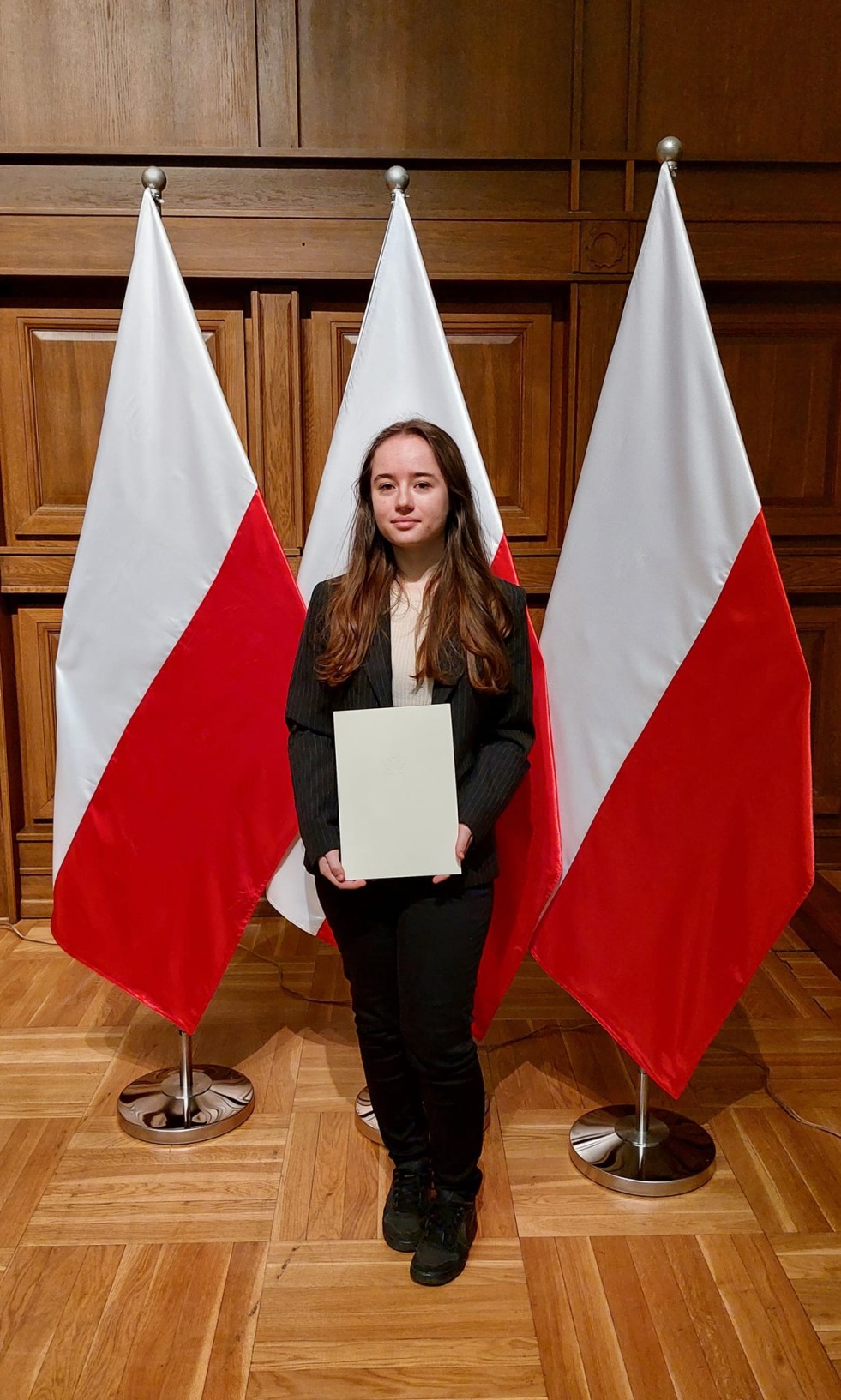 Malbork. Weronika Marek Stypendystką Prezesa Rady Ministrów.