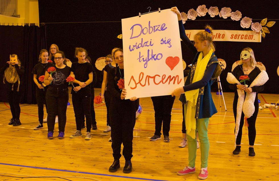 Malbork. Przyjaźń niejedno ma imię – święto teatru w Specjalnym Ośrodku Szkolno – Wychowawczym.