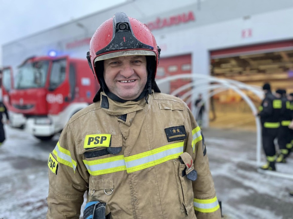 Nowy Dwór Gdański. Mł. kpt. Radosław Trochimiuk przeszedł na emeryturę.