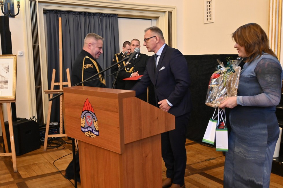 Nowy Dwór Gdański. Komendant mł. bryg. Hubert Grzesiowski zakończył służbę w straży pożarnej.