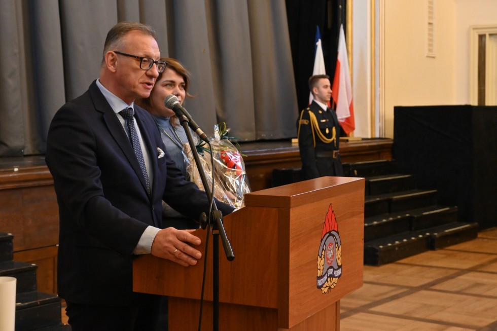 Nowy Dwór Gdański. Komendant mł. bryg. Hubert Grzesiowski zakończył służbę w straży pożarnej.