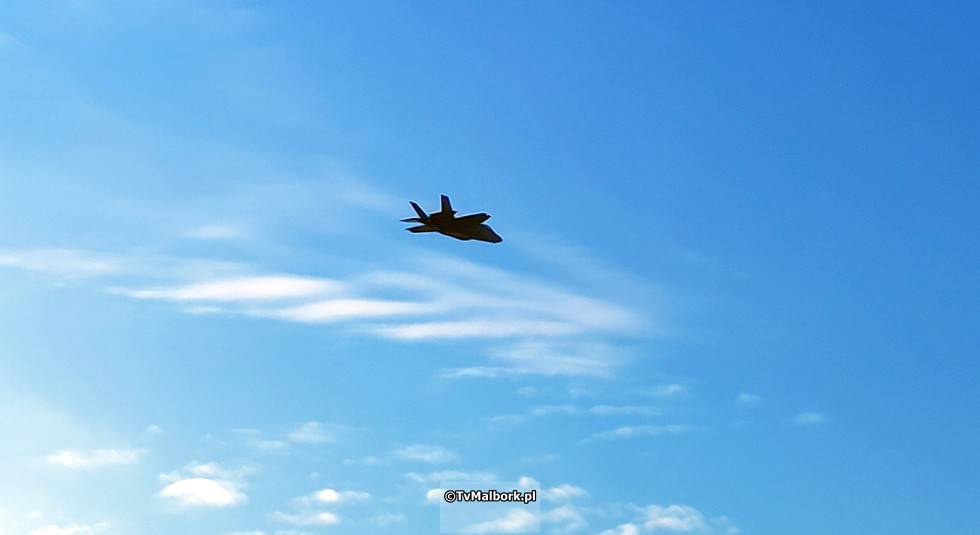 Włoskie F-35A Lightning II w Malborku. Zobacz wideo i zdjęcia - 19 stycznia 2024
